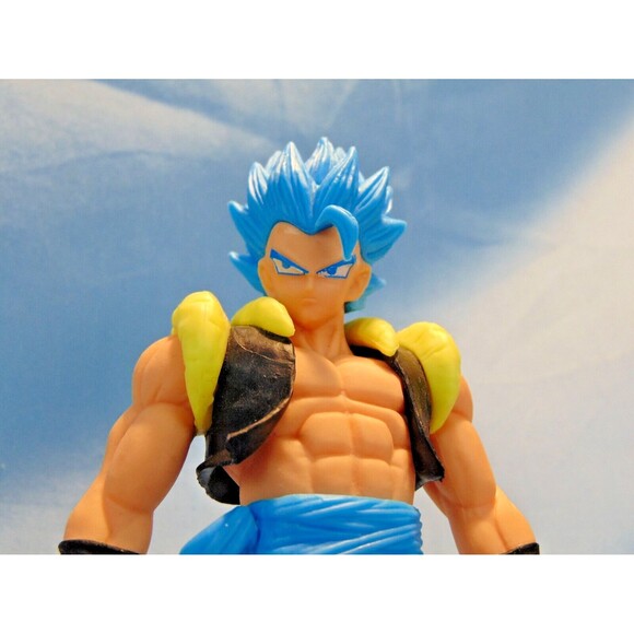 Anime Dragon Ball Z Super Saiyan Blue Gogeta Pvc Statue Action Figure - Picture 9 of 10